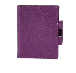 Hermes Notebook Cover, Leather, Purple,[H] 2004, 2*